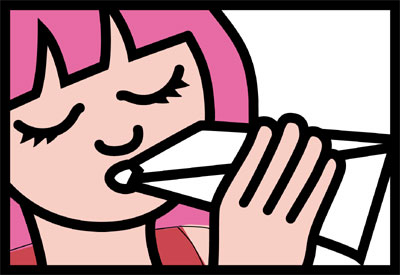Marco Schaaf Illustrarton The Nuckies, Promotion Character for Milk Drink
