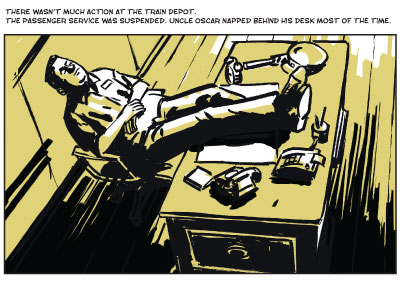 Marco Schaaf Illustrarton Uncle Oscar
