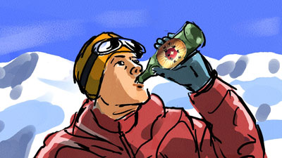 Marco Schaaf Illustration Husky