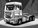 Marco Schaaf draws Mercedes Benz Trucks